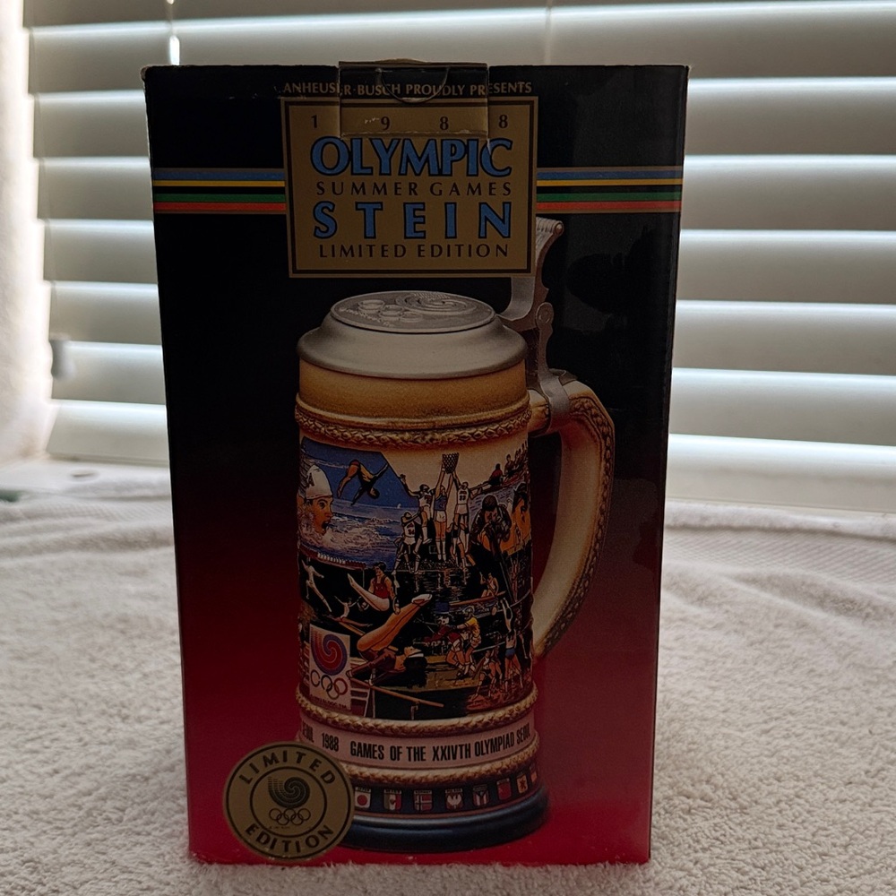Anheuser-Busch Olympic Summer Games Stein - Limited Edition